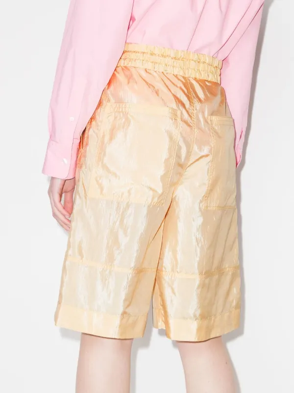 ISABEL MARANT Laiora drawstring-waist Bermuda Shorts