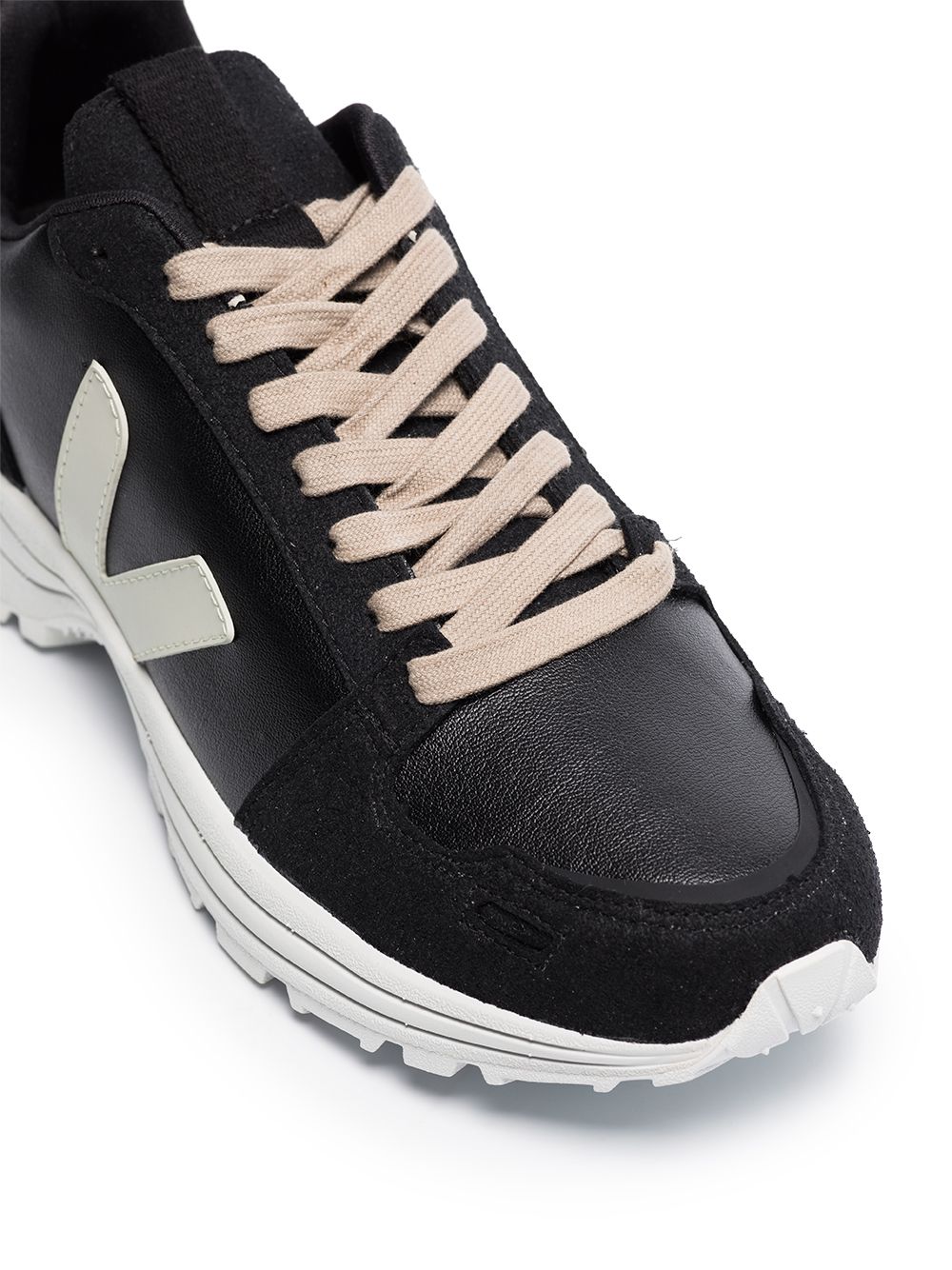 Rick Owens X VEJA x Veja Hiking low-top sneakers - Zwart