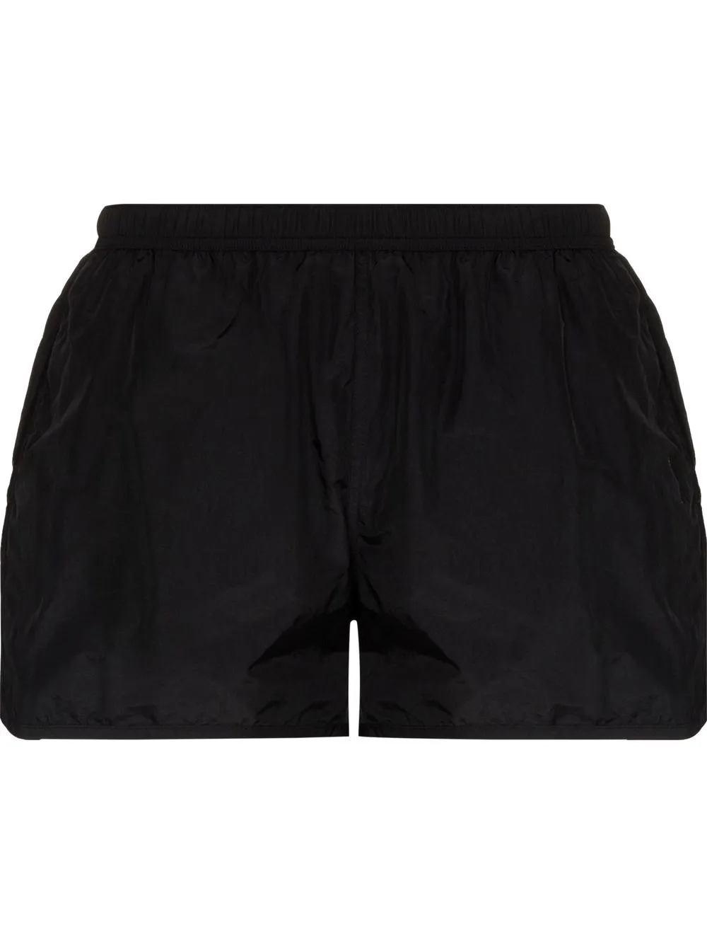 

AMI Paris shorts de playa rectos - Negro