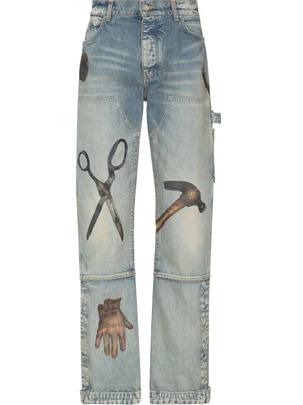 

AMIRI jeans Rhee Studio Carpenter - Azul