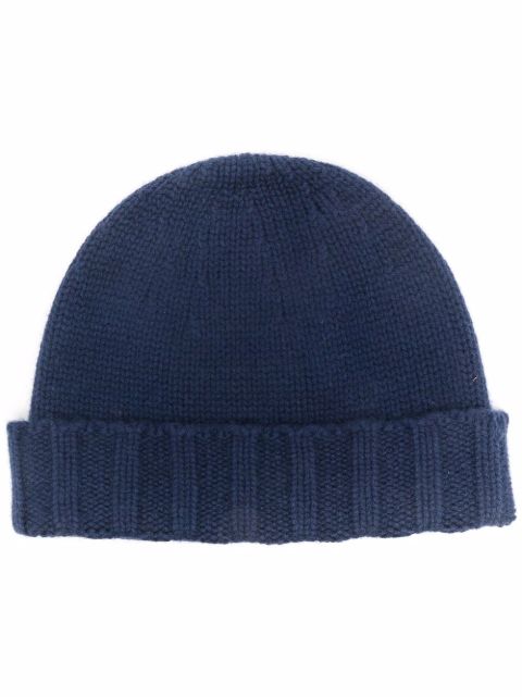 Drumohr knitted cashmere beanie