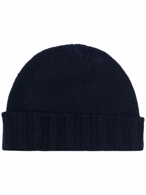 Drumohr cashmere beanie hat 