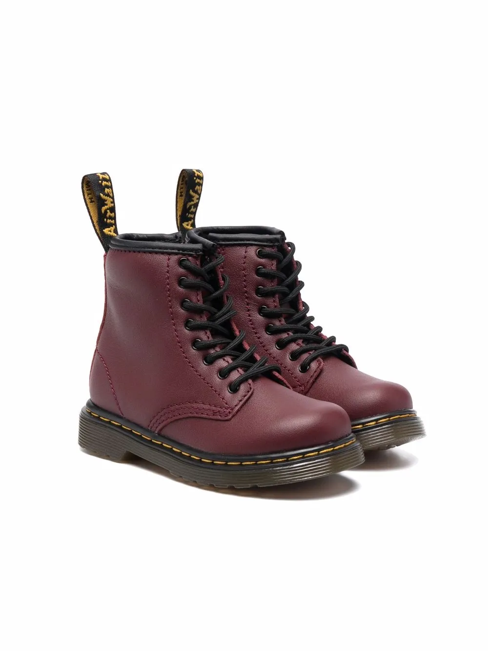 

Dr. Martens Kids Pascal lace-up boots - Red