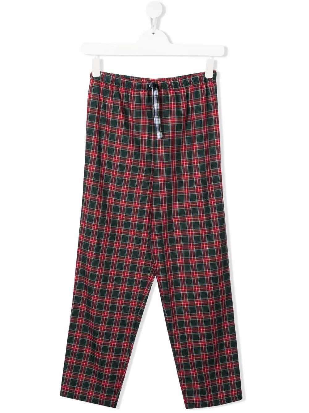 MC2 Saint Barth Kids клетчатые брюки Hypo прямого кроя