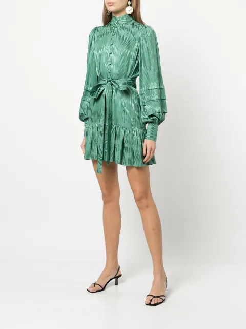 Alexis Aqua Mini Dress - Farfetch