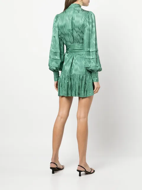 Alexis Aqua Mini Dress - Farfetch