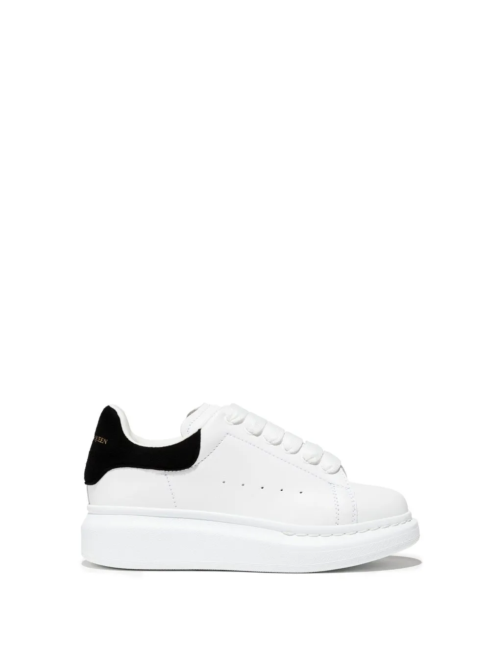 

Alexander McQueen Kids tenis Oversized - Blanco