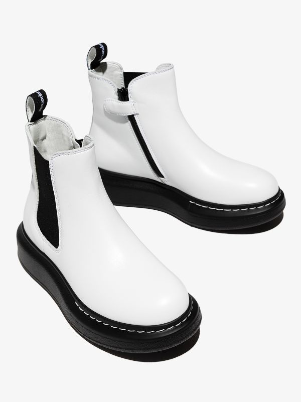 Alexander McQueen Chunky Sole Chelsea Boots - Farfetch
