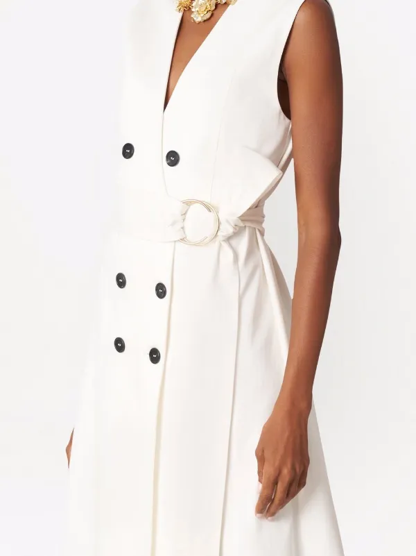 Carolina Herrera double-breasted Midi 