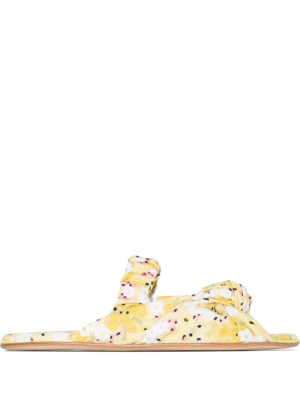 

Olivia Morris At Home slippers con estampado floral de Olivia Morris At Home x Brogger - Amarillo