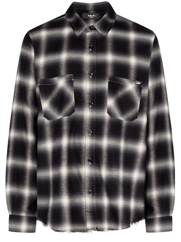 AMIRI Core Shadow Plaid Shirt - Farfetch