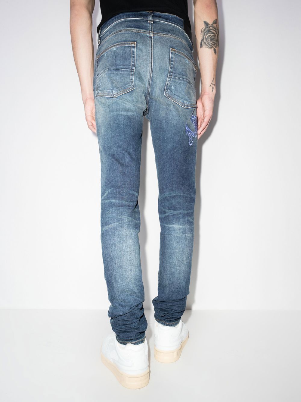 amiri old english jeans