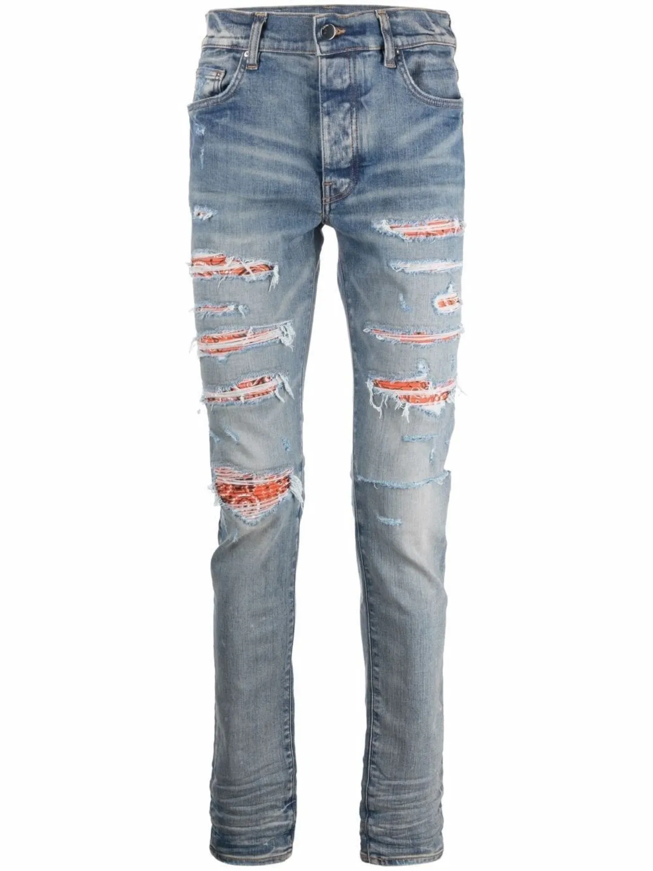 AMIRI Bandana Thrasher skinny jeans 