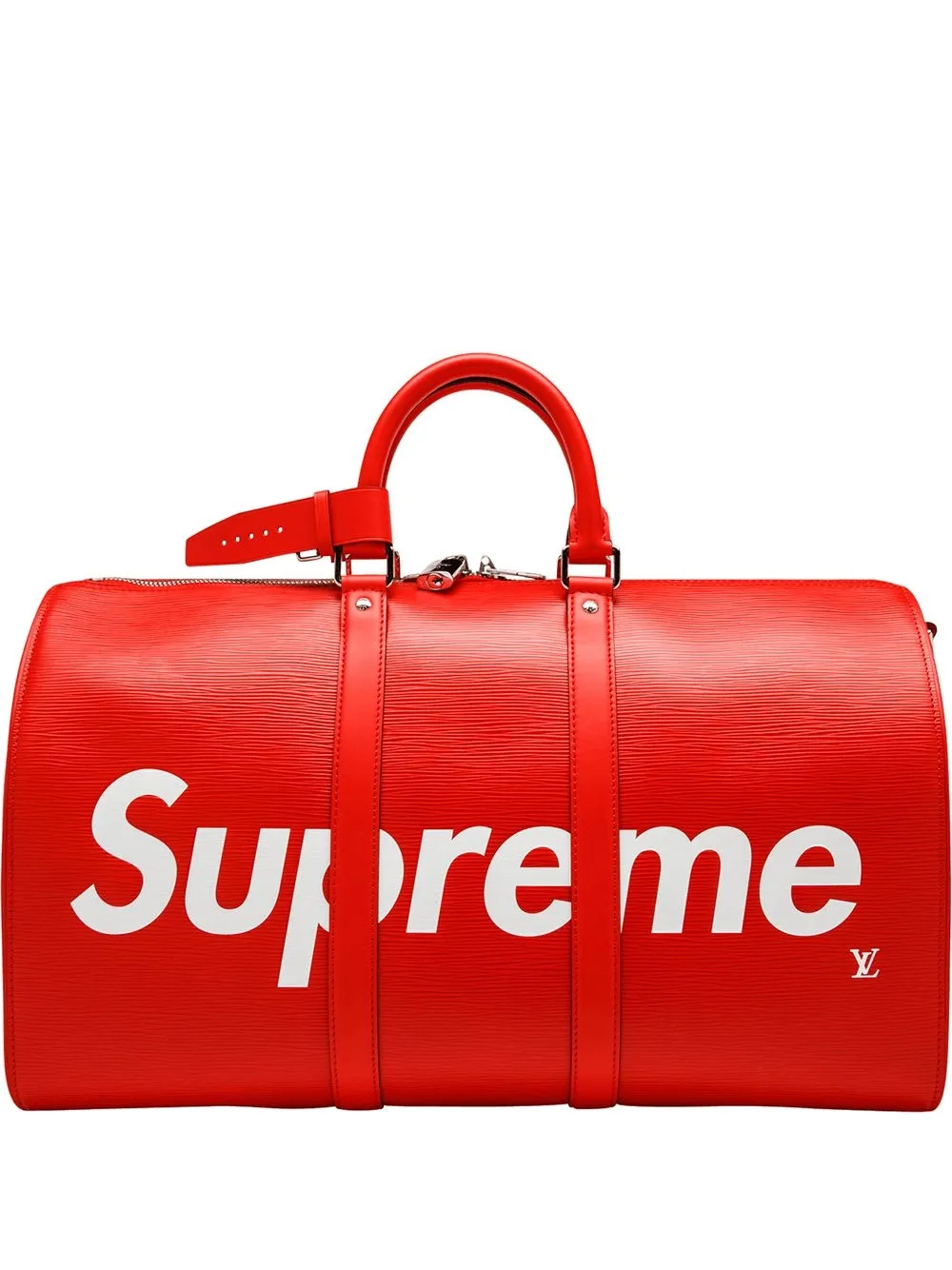 Supreme X Louis Vuitton Holdall In Red