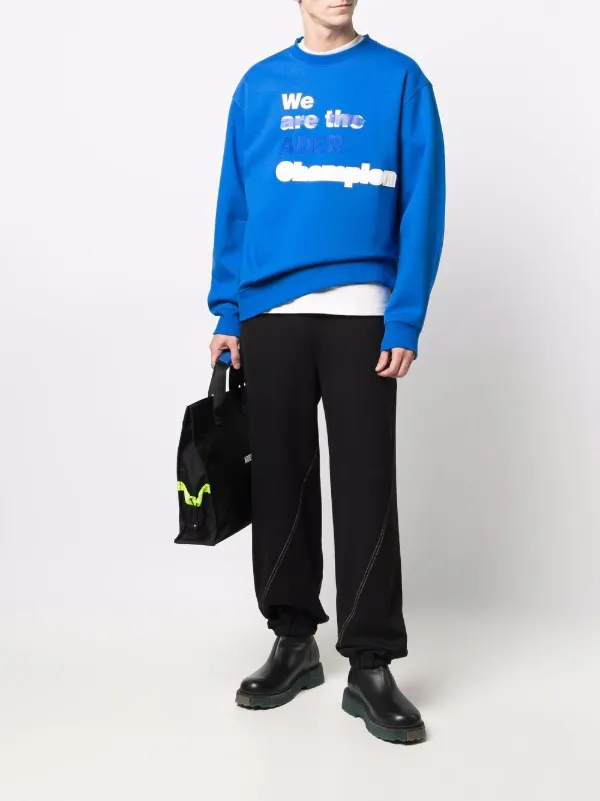 royal blue crew neck jumper