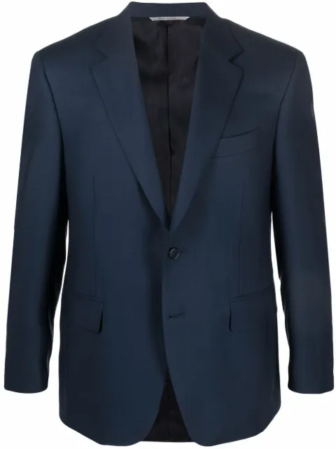 Canali single-breasted wool blazer