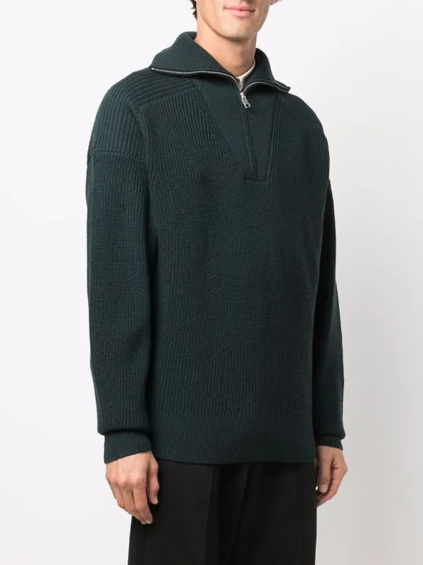 isabel marant half zip sweater