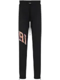 AMIRI bandana logo track pants - Black