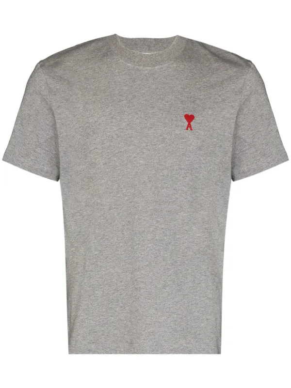 AMI Paris Ami De Coeur round-neck T 