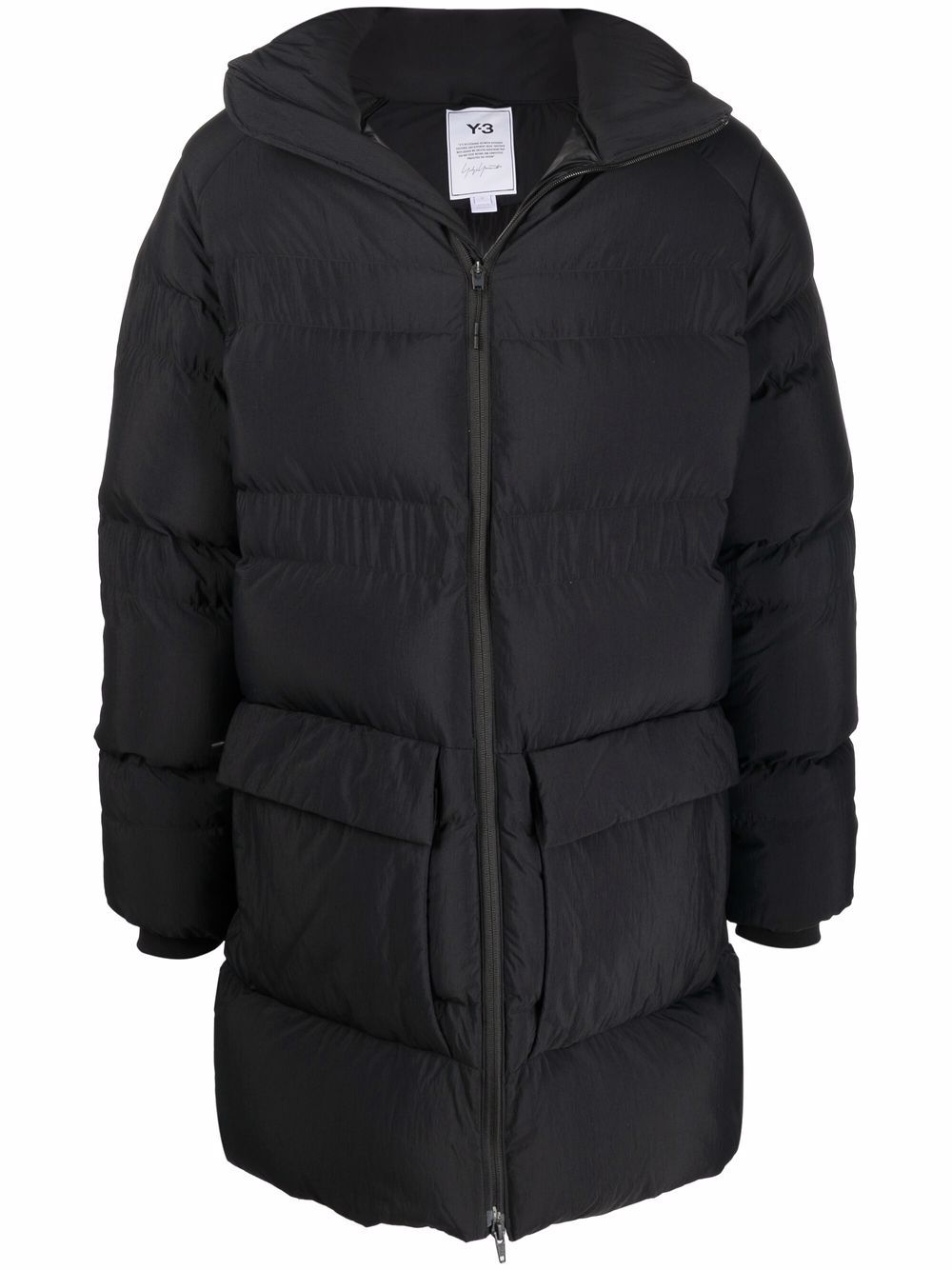 Y-3 hooded padded down coat | Smart Closet