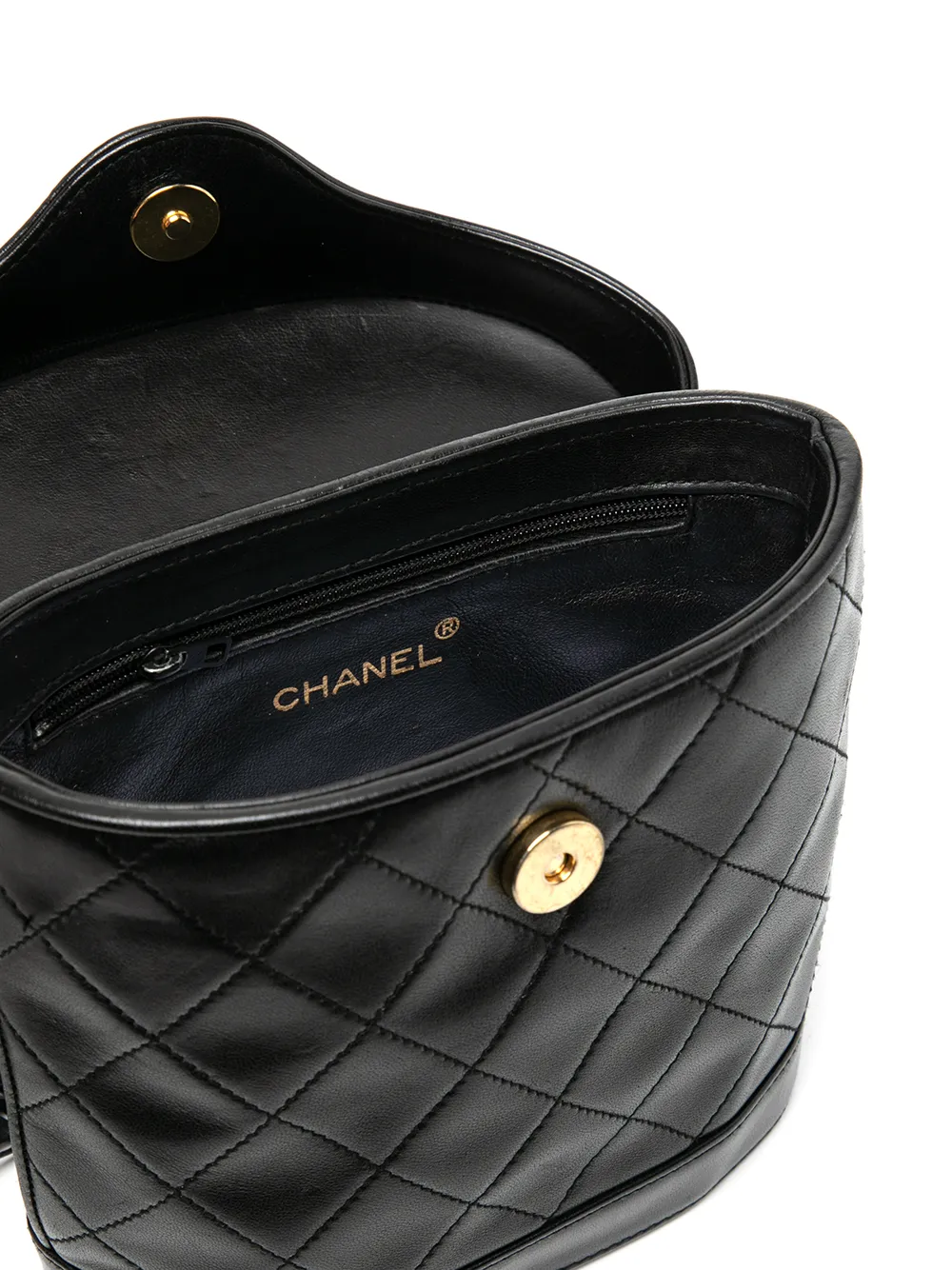 фото Chanel pre-owned стеганая сумка через плечо 1990-х годов с логотипом cc