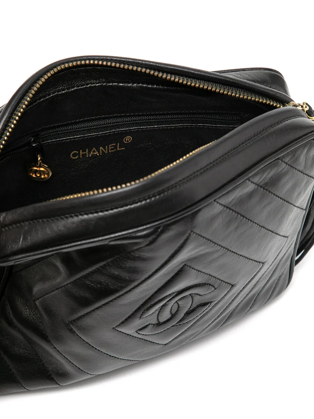 фото Chanel pre-owned сумка через плечо 1992-го года с логотипом cc