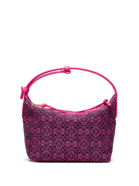 loewe cubi 花字提花小号手提包