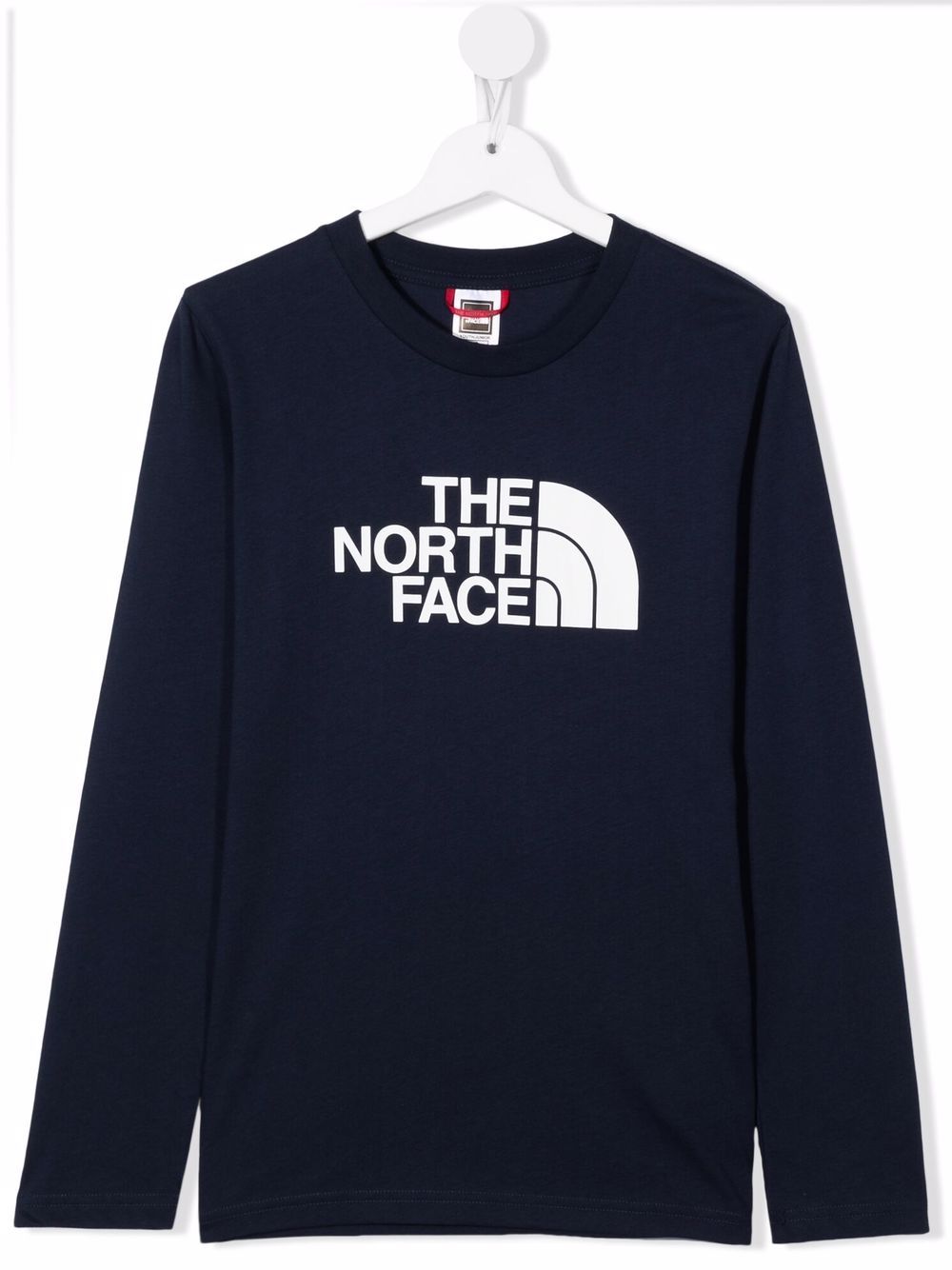 фото The north face kids топ с длинными рукавами и логотипом