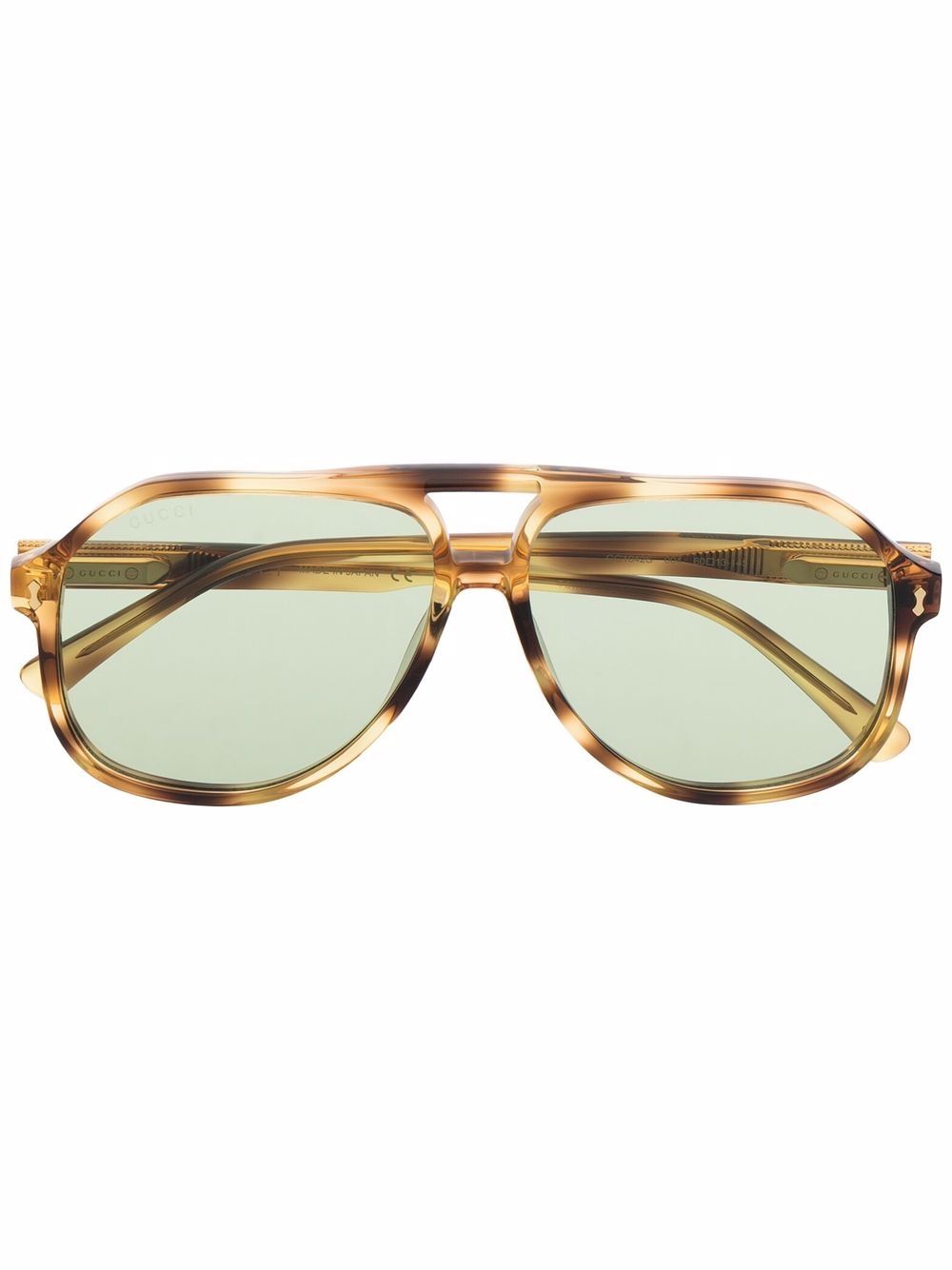 Gucci Eyewear Navigator Frame Sunglasses Farfetch