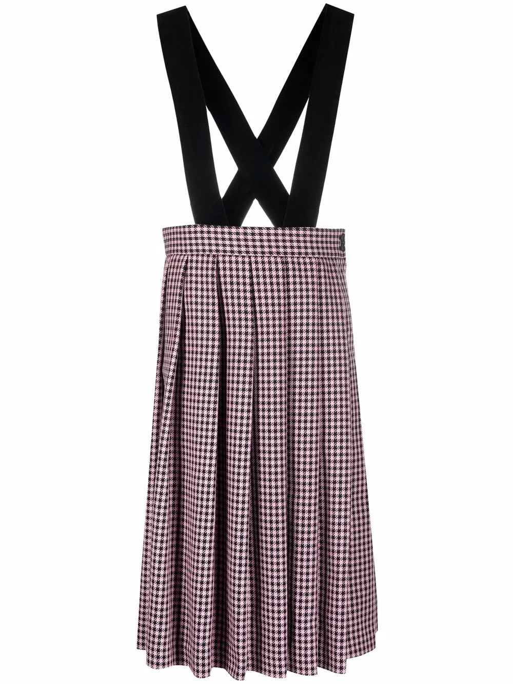 фото Comme des garçons girl клетчатая юбка с завышенной талией