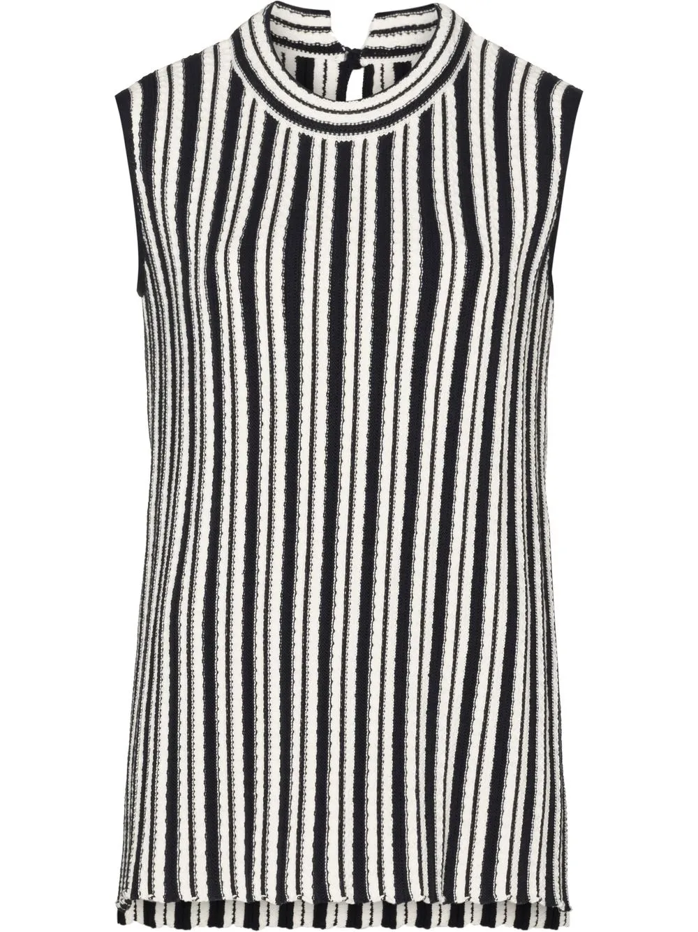 Jil Sander Knitted Top In Neutrals