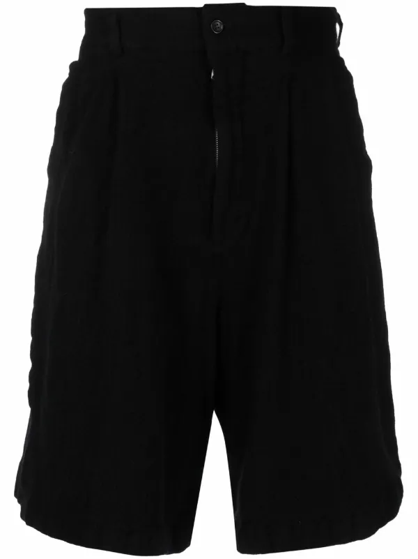 knee-length wool-blend Bermuda shorts 