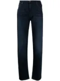 Citizens of Humanity logo-patch slim-cut jeans - Blue