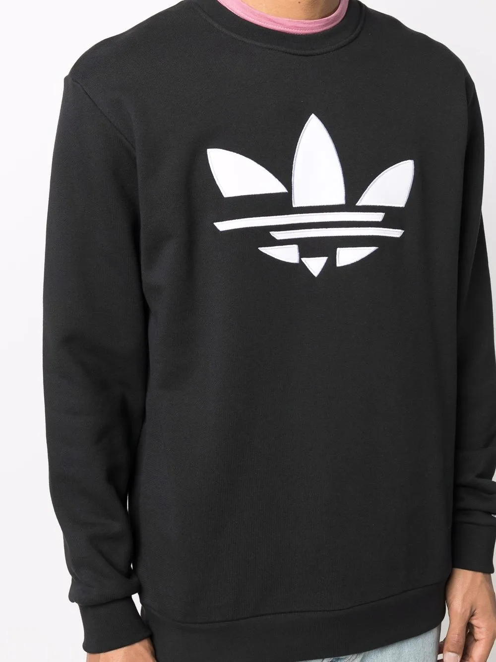 фото Adidas толстовка adicolor trefoil