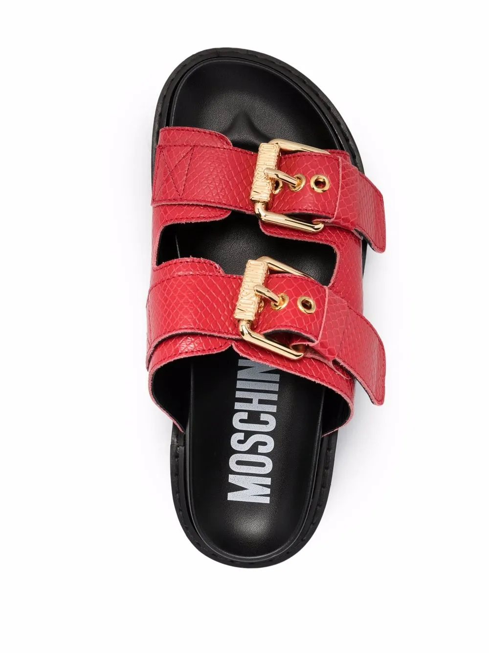 фото Moschino сандалии с пряжками