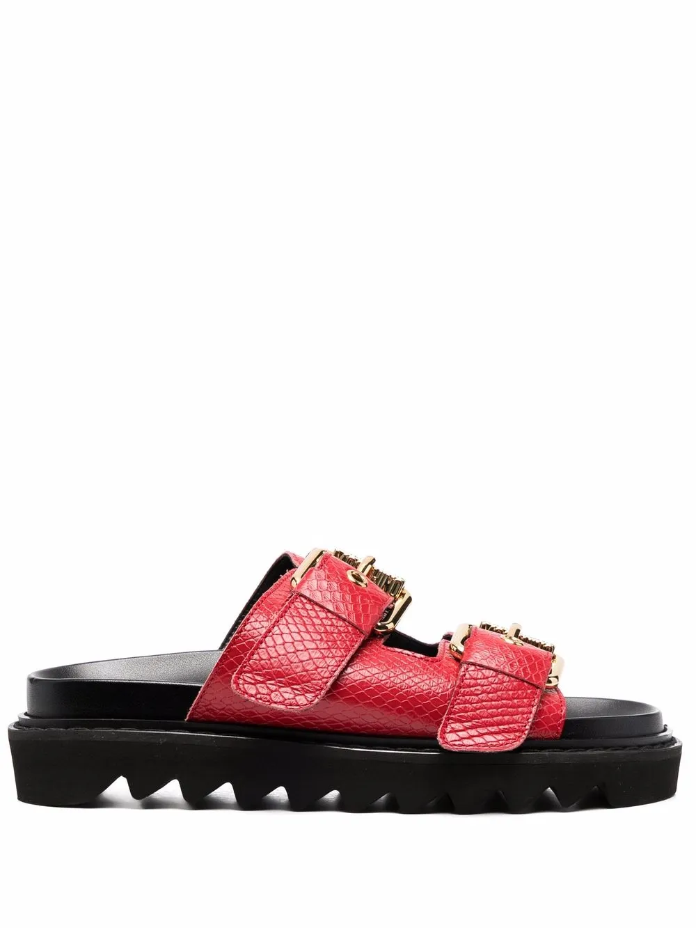 фото Moschino сандалии с пряжками