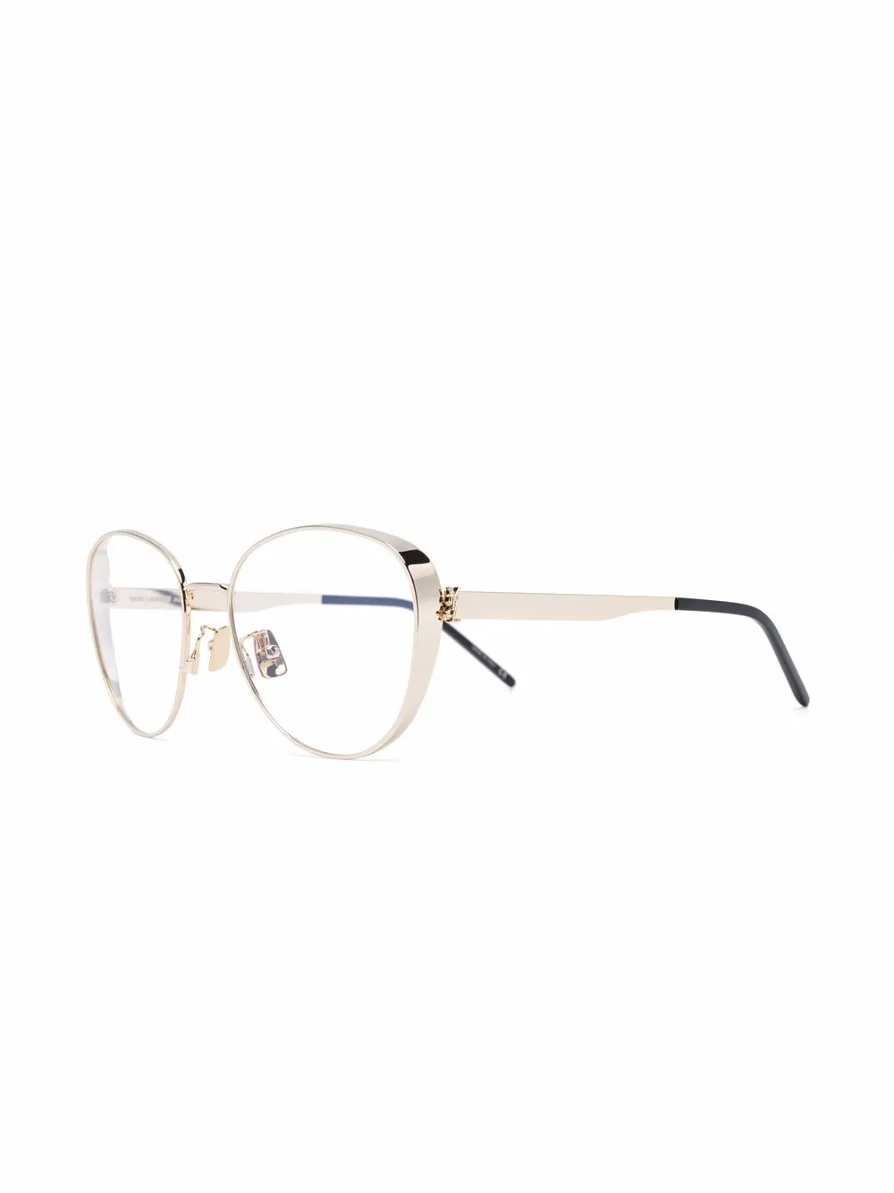 фото Saint laurent eyewear очки в круглой оправе
