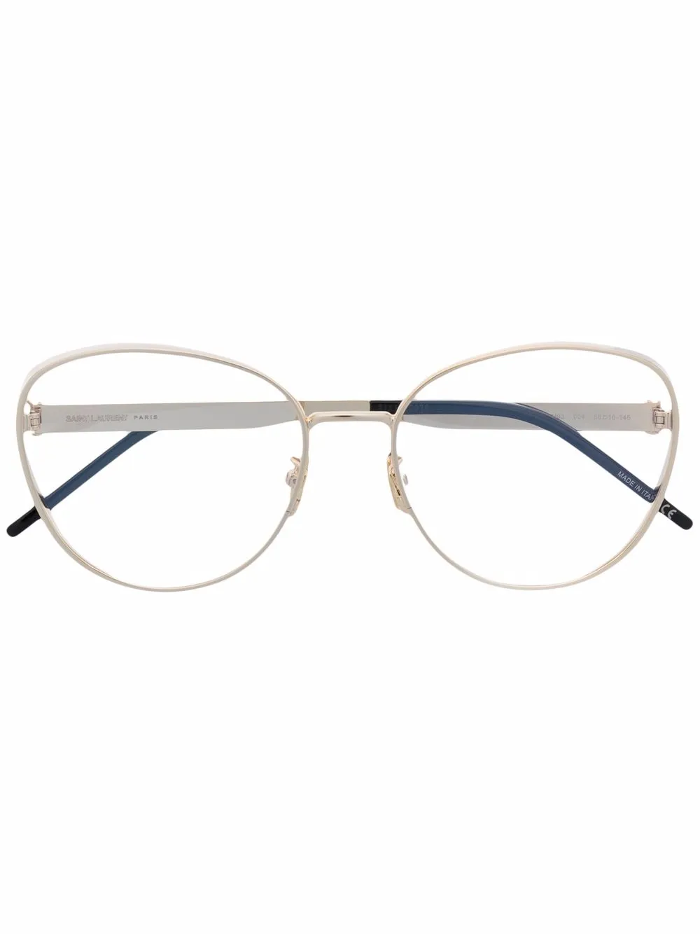 фото Saint laurent eyewear очки в круглой оправе