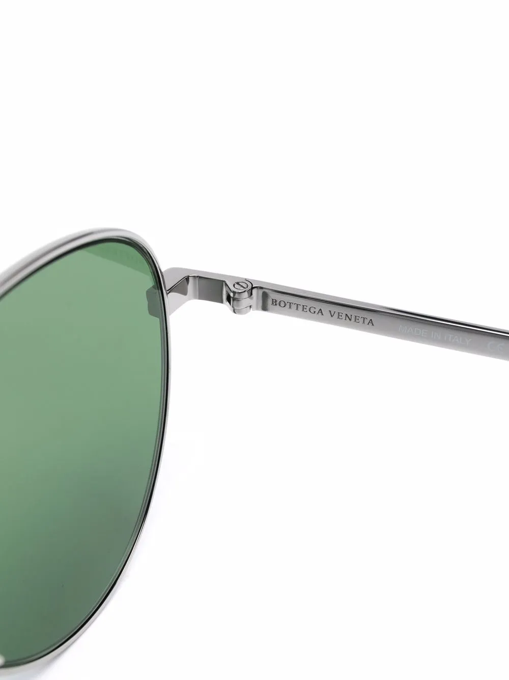 фото Bottega veneta eyewear солнцезащитные очки-авиаторы с затемненными линзами
