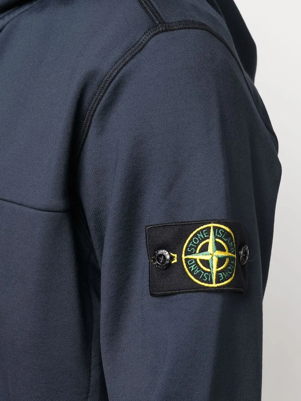 фото Stone island худи на молнии с нашивкой compass