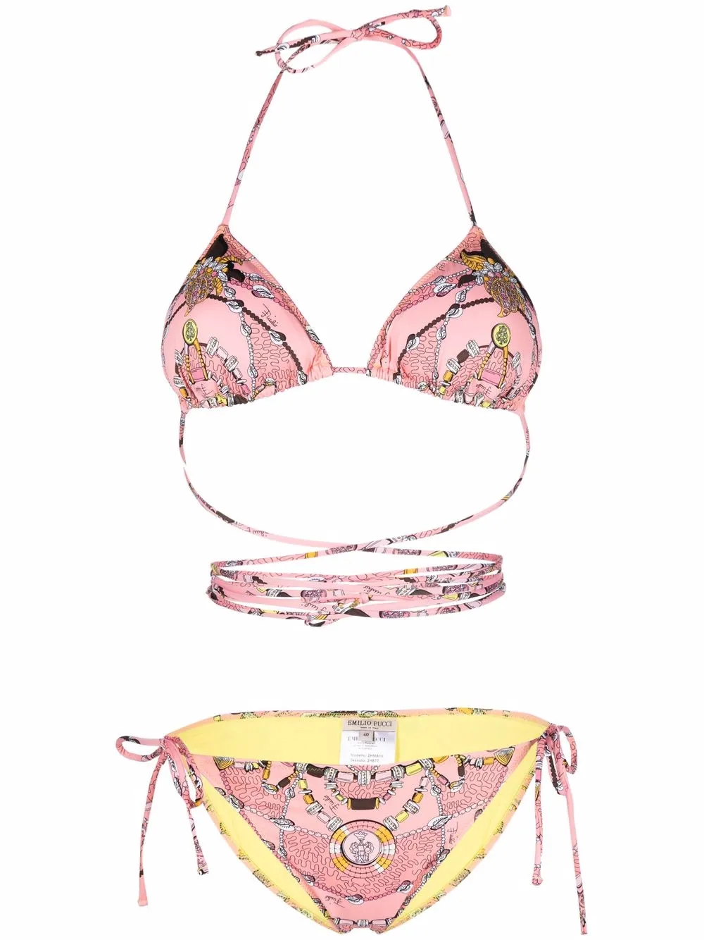 Cyprea Baby-print bikini