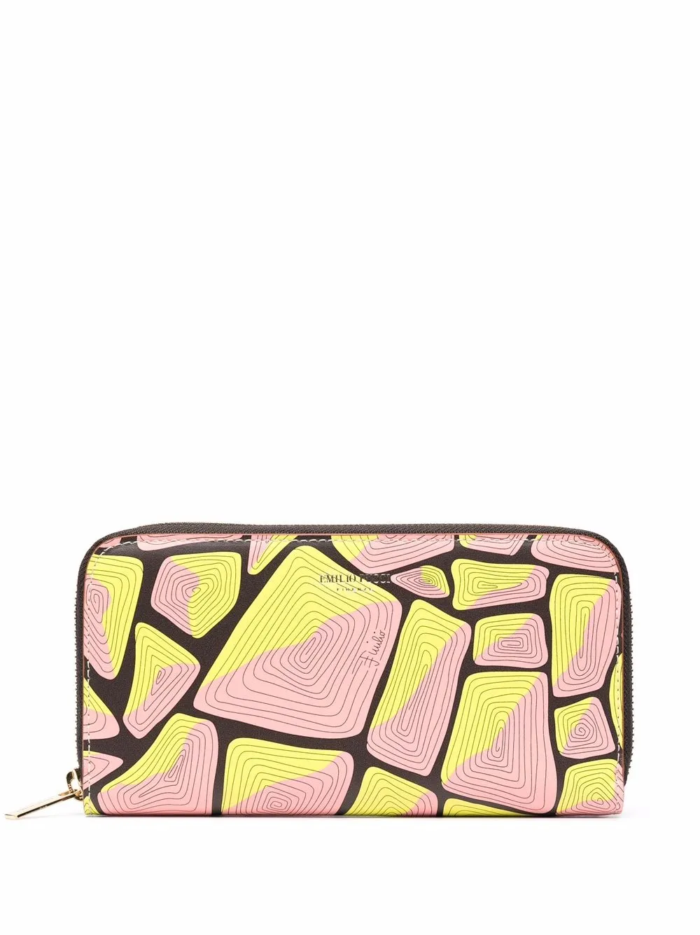 

PUCCI cartera con estampado Tartuca - Rosado