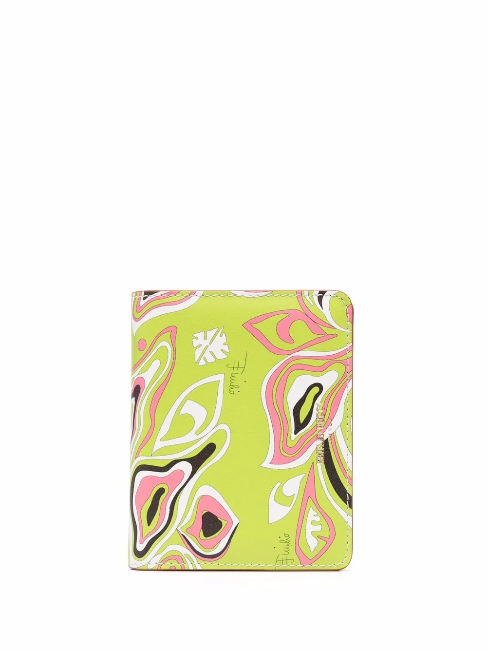 

PUCCI cartera plegable con estampado gráfico - Verde