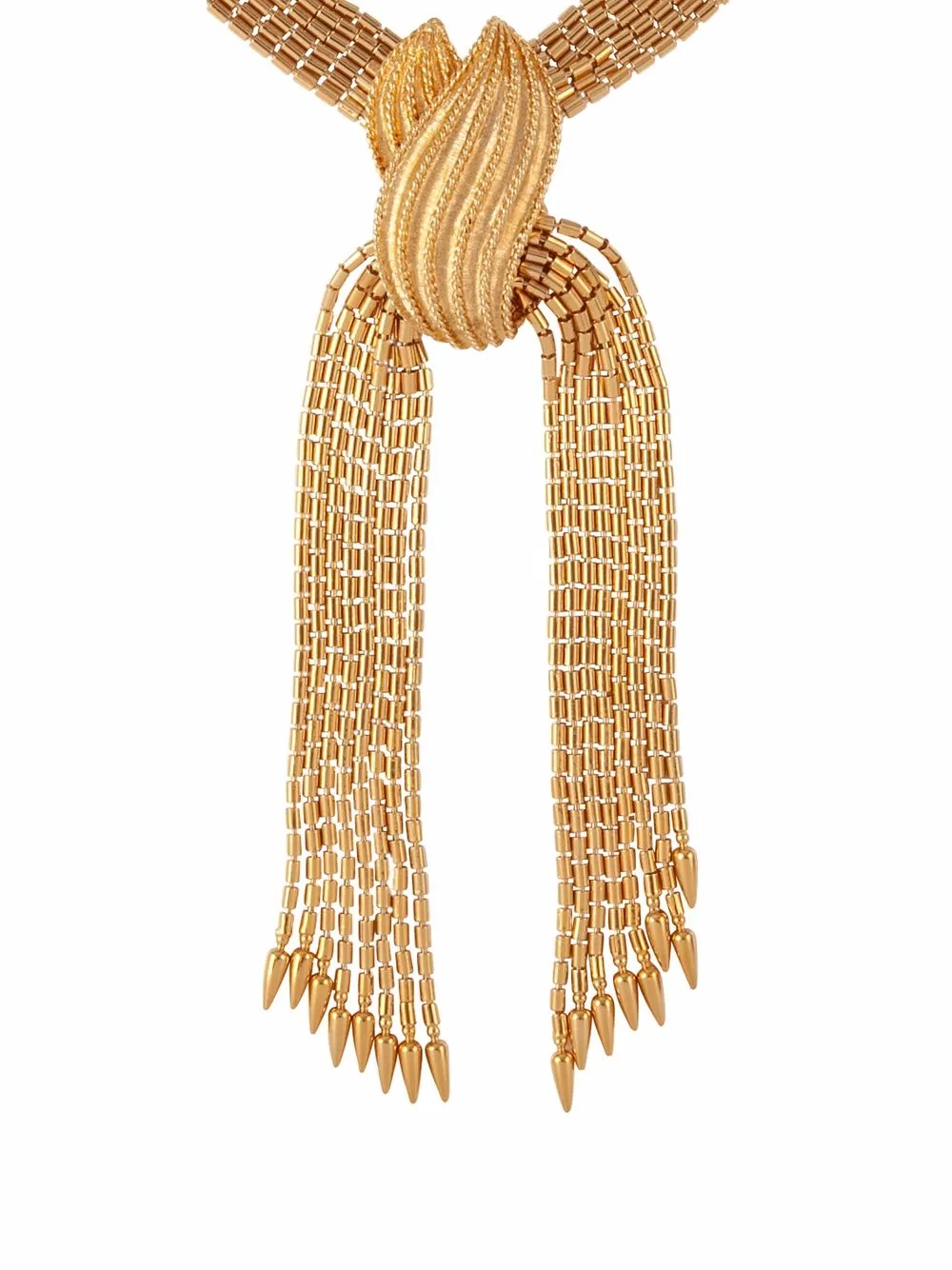 Monet Pre-Owned collier à design noué (années 1970) | or | Image 1