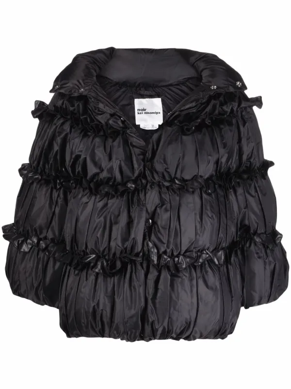 comme des garcons ruffle jacket