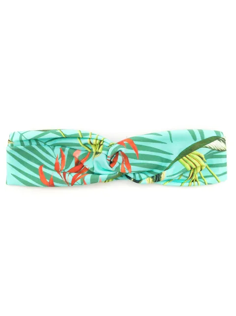 Lygia & Nanny Bethânia abstract-print headband 