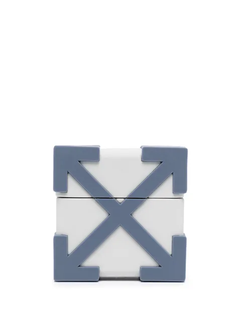 Off-White حافظة AirPods بنقش سهم