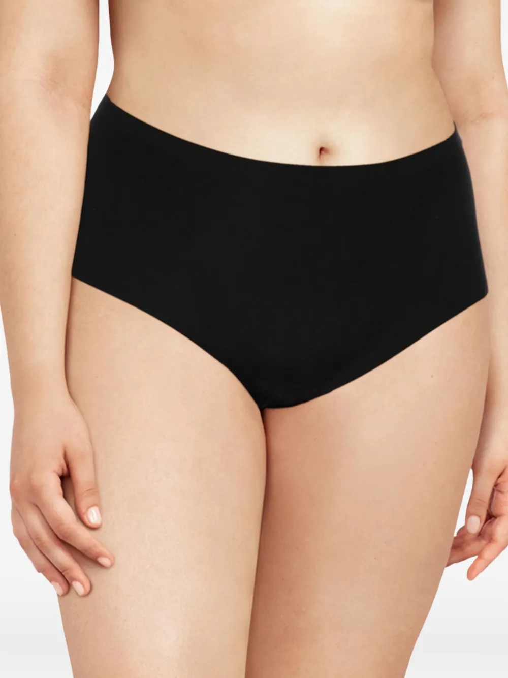 Chantelle High-waisted Briefs In Black