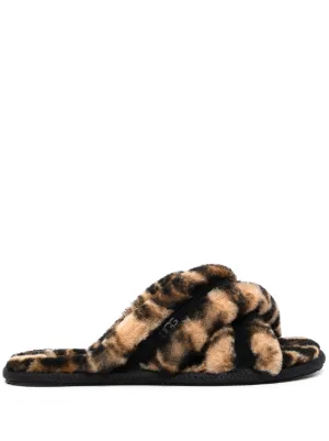 Open toe deals ugg slippers