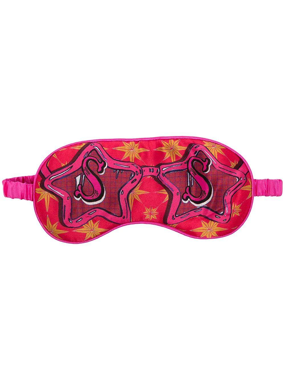 

Jessica Russell Flint S For Sunglasses silk eyemask - Pink